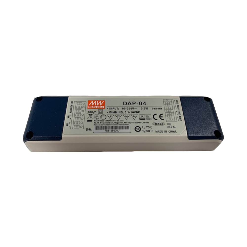 Converter voor DALI-signaal naar PWM-signaal, met Push- of DALI-ingang en ondersteuning voor 4 of 1 adres Converter voor DALI-signaal naar PWM-signaal, met Push- of DALI-ingang en ondersteuning voor 4 of 1 adres