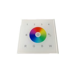 Wandbediening Wit 1 zone RGBW - PWM