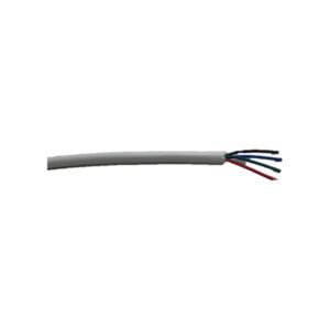 Kabel rond wit RGB - KABEL RGB ROND WIT
