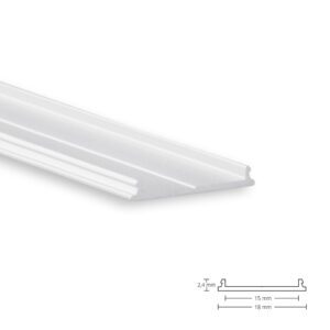 Koelstrip aluminium 2m 15 x 2mm